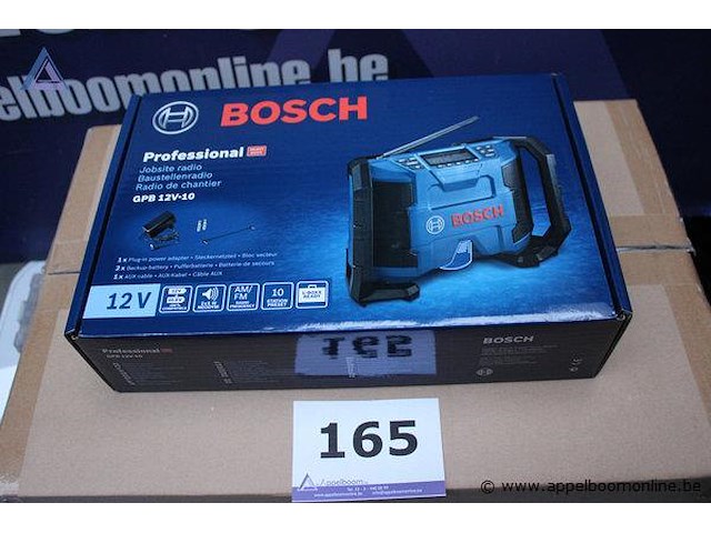 Bouwradio - bosch - gpb 12v-10 professional - afbeelding 1 van  2