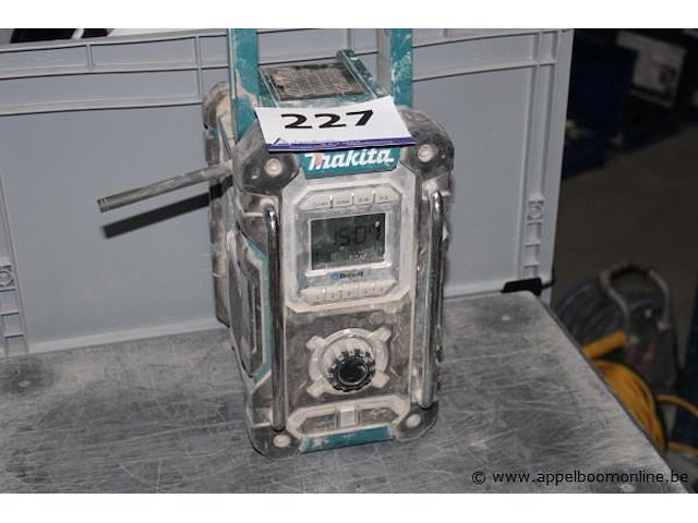 Bouwradio - makita - dab+ bluetooth - afbeelding 1 van  2