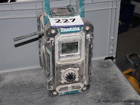 Bouwradio - makita - dab+ bluetooth - afbeelding 1 van  2