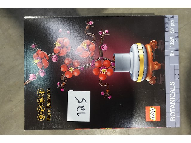 Bouwset decoratieve bloem lego - afbeelding 1 van  4