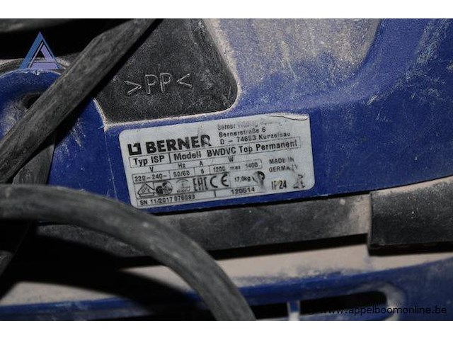 Bouwstofzuiger - berner - afbeelding 2 van  2