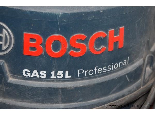 Bouwstofzuiger, bosch, gas 15l professional, werking niet gekend - afbeelding 2 van  2