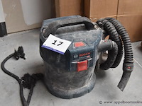 Bouwstofzuiger, bosch, gas 18v-10 l professional, 18v, 10l, zonder accu, werking niet gekend