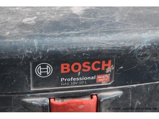 Bouwstofzuiger, bosch, gas 18v-10 l professional, 18v, 10l, zonder accu, werking niet gekend - afbeelding 2 van  3