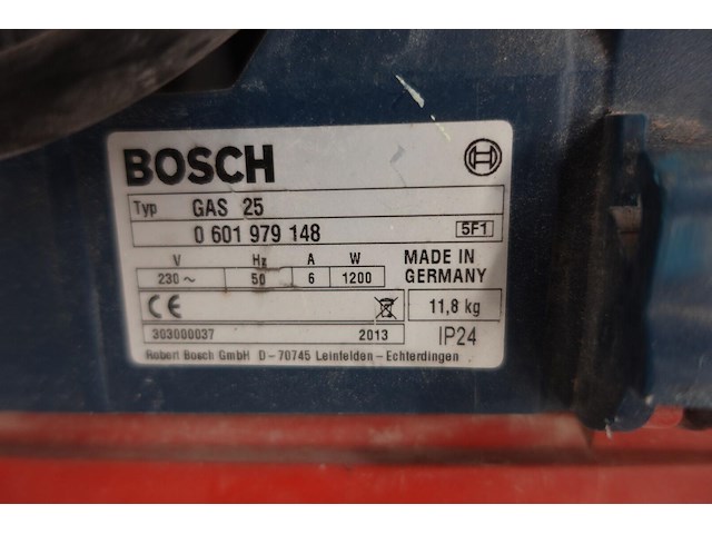 Bouwstofzuiger bosch - afbeelding 3 van  3