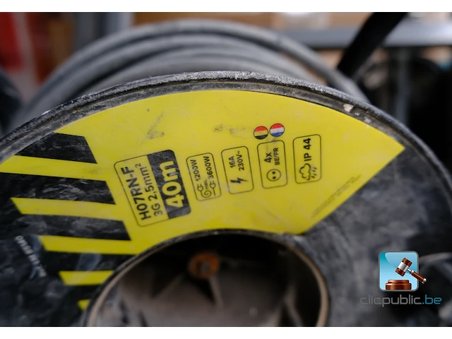 Bouwstofzuiger met accessoires en snoerhaspel - afbeelding 5 van  10