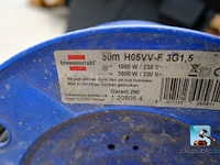 Bouwstofzuiger met kabelhaspel - afbeelding 4 van  8