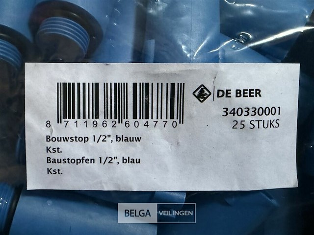 Bouwstop blauw - afbeelding 5 van  5