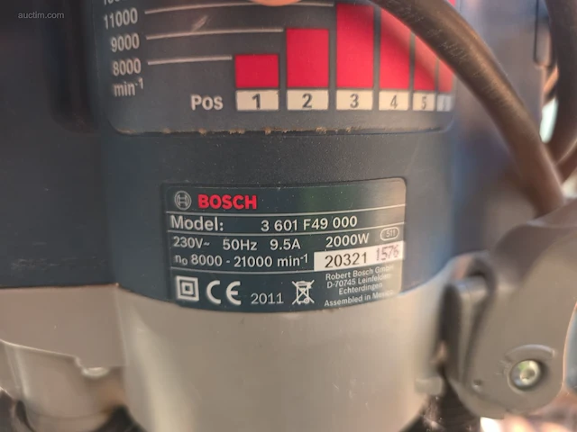 Bovenfrees bosch gof 2000 ce - afbeelding 3 van  6