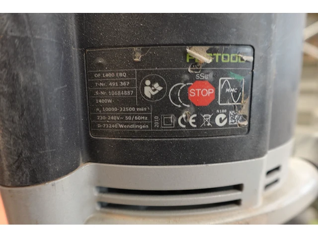 Bovenfrees festool - afbeelding 3 van  5