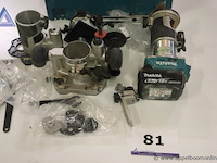 Bovenfreesmachine - makita - 18v toebehoren - freesvoeten, adapter, overige accessoires