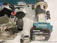 Bovenfreesmachine - makita - 18v toebehoren - freesvoeten, adapter, overige accessoires - afbeelding 2 van  3