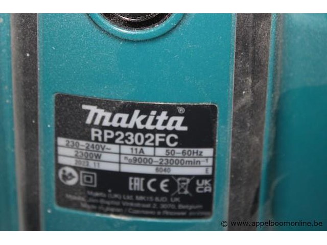 Bovenfreesmachine makita, rp2302fc - afbeelding 2 van  2