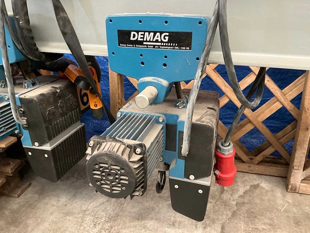 Bovenloopkraan + 2x takel demag - afbeelding 4 van  8