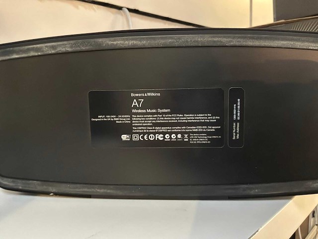 Bowers & wilkins a7 speaker - afbeelding 6 van  6