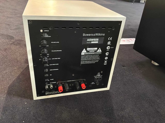 Bowers & wilkins asw608 subwoofer - afbeelding 2 van  3