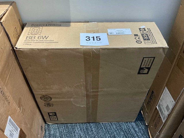 Bowers & wilkins bb 6w backbox - afbeelding 1 van  2