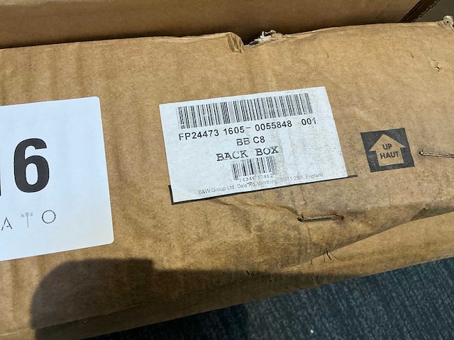 Bowers & wilkins bb c8 backbox (3x) - afbeelding 2 van  2