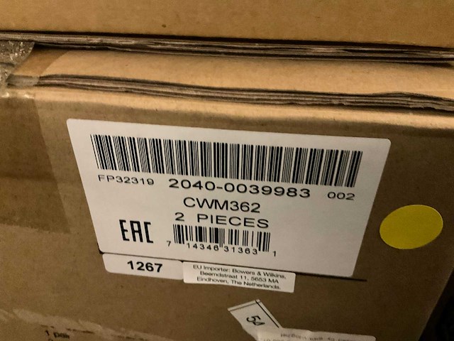 Bowers & wilkins cwm362 luidspreker (4x) - afbeelding 2 van  4