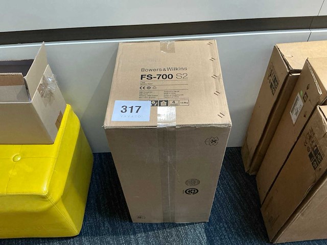 Bowers & wilkins fs-700 s2 speaker stand - afbeelding 1 van  2