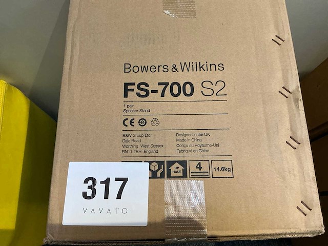 Bowers & wilkins fs-700 s2 speaker stand - afbeelding 2 van  2