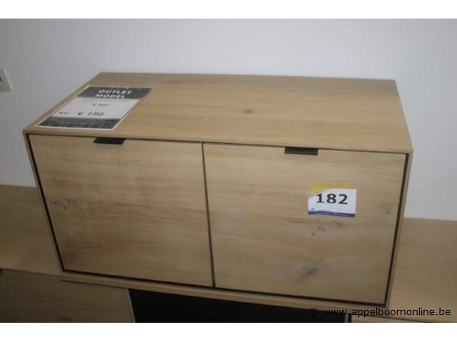 Box elements + potenstel - eik natuur fineer - afbeelding 1 van  2