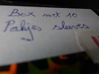 Box met 10 pakjes sleevers