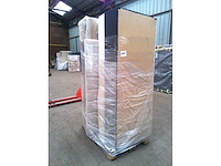 Box spring bed 160x200 - matras - borst - beige fluweel - afbeelding 6 van  12