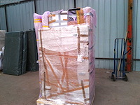 Box spring bed 160x200 - matras - matras topper - borst - beige fluweel - afbeelding 11 van  13