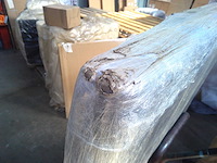 Box spring bed 160x200 - matras - matras topper - borst - fluweel donkergrijs - afbeelding 4 van  15