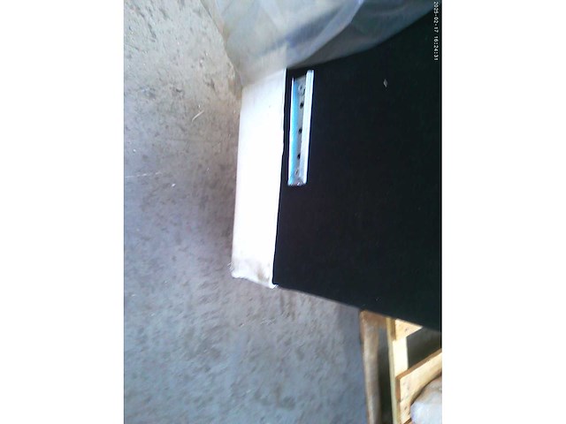 Box spring bed 160x200 cm - borst - matras - matras topper - witte pu - afbeelding 5 van  13