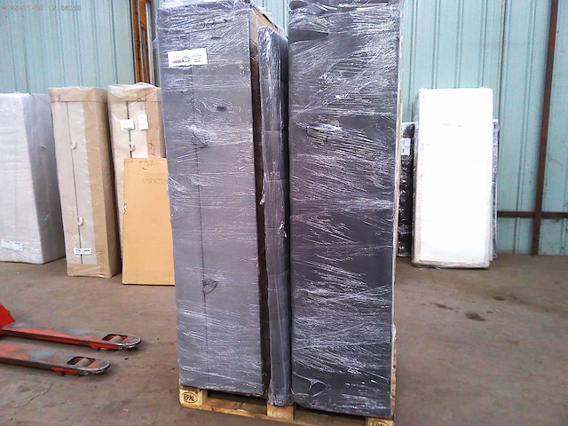 Box spring bed 180x200 - matras - matras topper - borst - donkergrijs fluweel - afbeelding 8 van  8