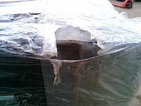 Box spring bed 180x200 - matras - matras topper - borst - donkergrijs fluweel - afbeelding 7 van  8