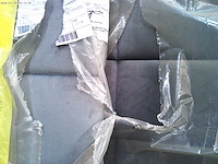 Box spring bed 180x200 - matras - matras topper - borst - donkergrijs fluweel - afbeelding 3 van  9