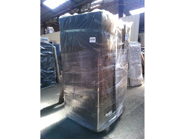 Box spring bed 180x200 - matras - matras topper - borst - donkergrijs fluweel - afbeelding 5 van  13