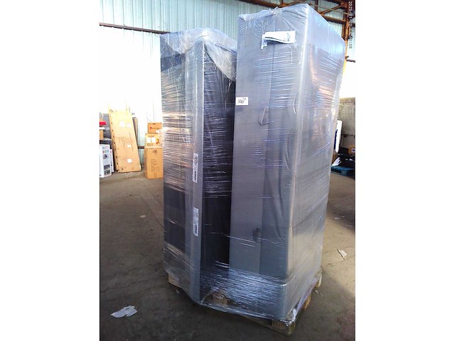 Box spring bed 180x200 - matras - matras topper - borst - grijs fluweel - afbeelding 2 van  7