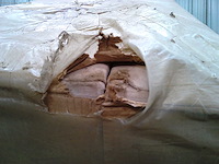 Box spring bed 180x200 - matras - matrastopper - borst - beige fluweel - afbeelding 7 van  8