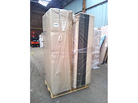 Box spring bed 180x200 - matras - matrastopper - borst - beige fluweel - afbeelding 2 van  10
