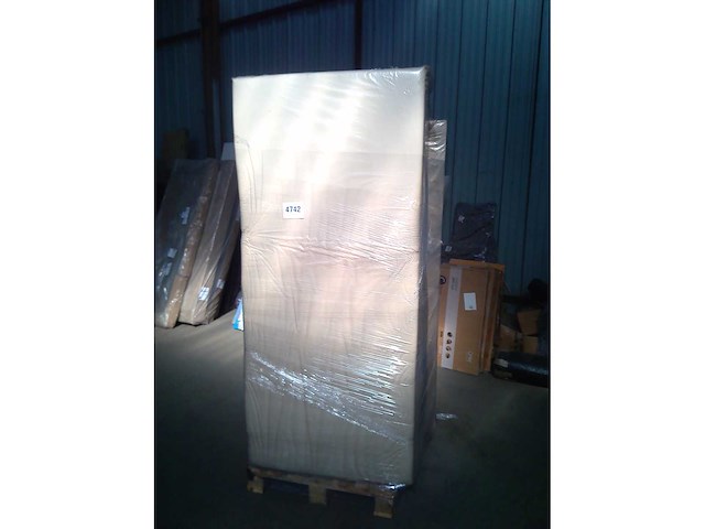 Box spring bed 180x200 - matras - matrastopper - borst - beige fluweel - afbeelding 5 van  15