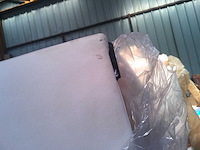Box spring bed 200x200 - matras - matras topper - borst - white pu - afbeelding 4 van  14