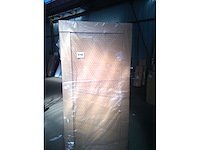 Box spring bed 200x200 - matras - matrastopper - borst - beige fluweel - afbeelding 3 van  11