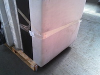 Box spring bed 200x200 - matras - matrastopper - borst - beige fluweel - afbeelding 9 van  19