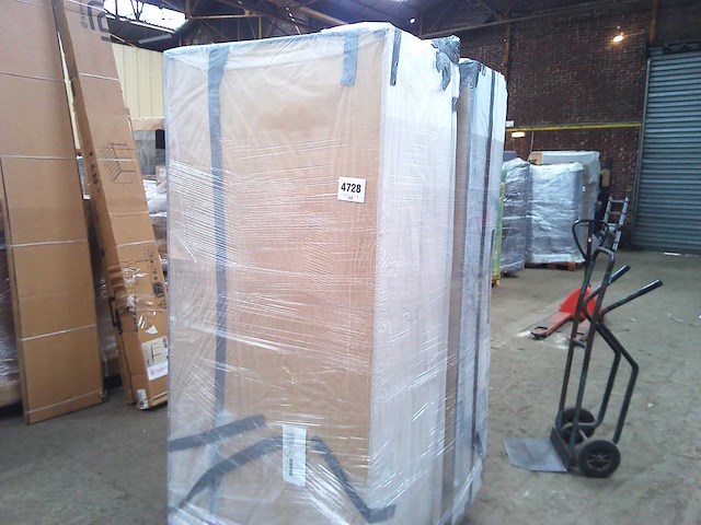 Box spring bed 200x200 - matras - matrastopper - borst - beige fluweel - afbeelding 5 van  13
