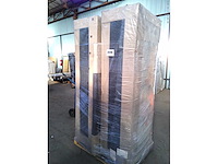 Box springbed 160x200 cm - borst - matras - matrastopper - grijs fluweel - afbeelding 8 van  8