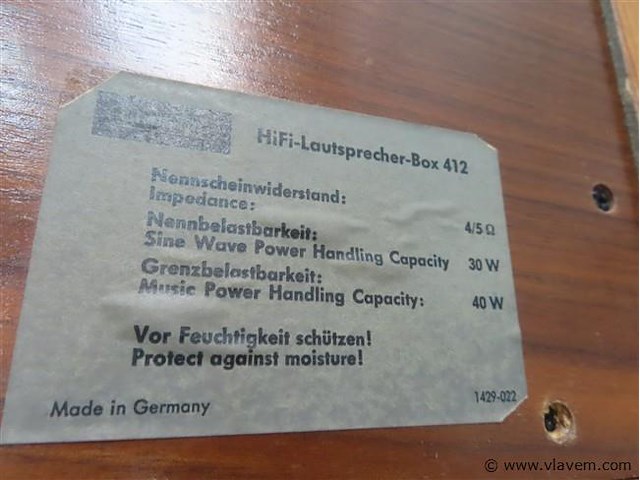 Boxen grundig - afbeelding 3 van  3