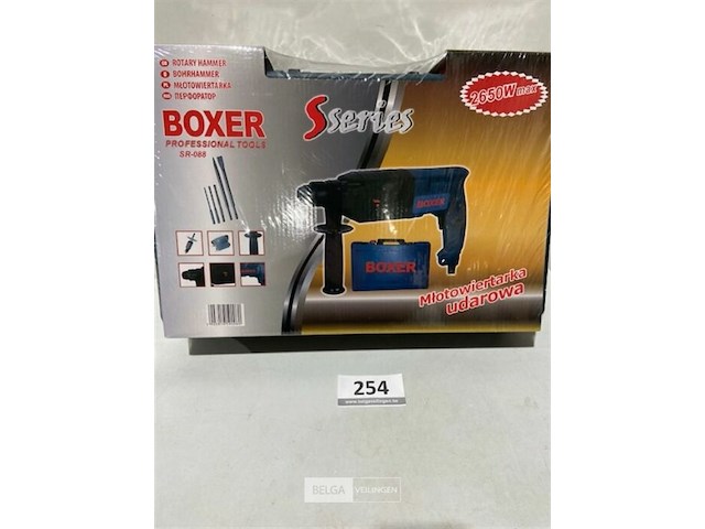 Boxer boorhamer 2650 w met extra boren en beitels - afbeelding 2 van  3