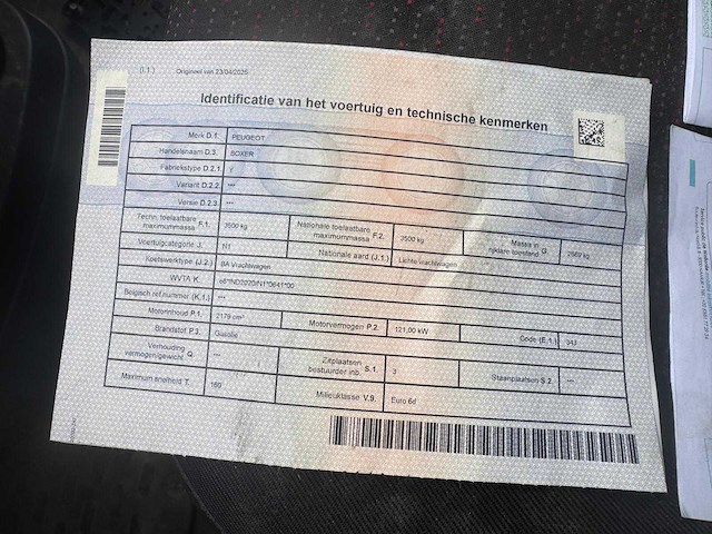 Boxer lichte vrachtwagen - afbeelding 10 van  12