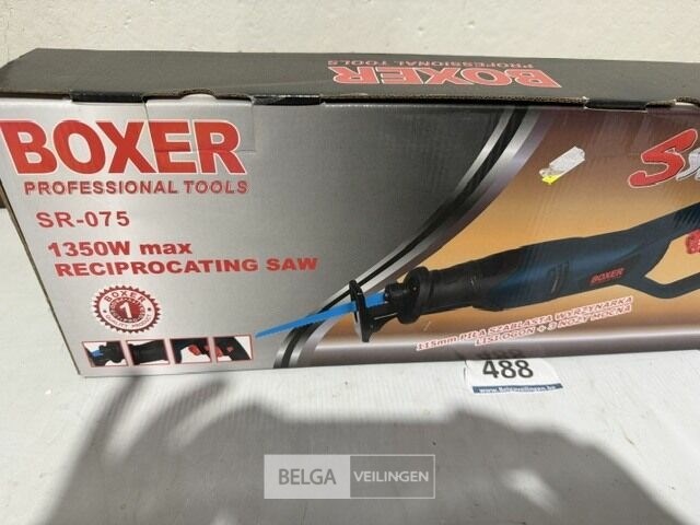 Boxer reprecizaag 115mm 1350w - afbeelding 3 van  3