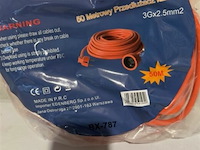 Boxer verlengkabel 50m 3g x 2,5mm - afbeelding 2 van  3