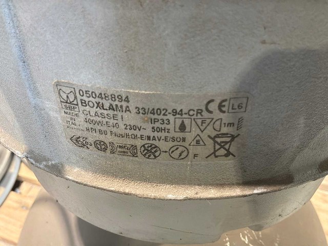 Boxlama kwikdamplamp licht armaturen (24x) - afbeelding 1 van  1